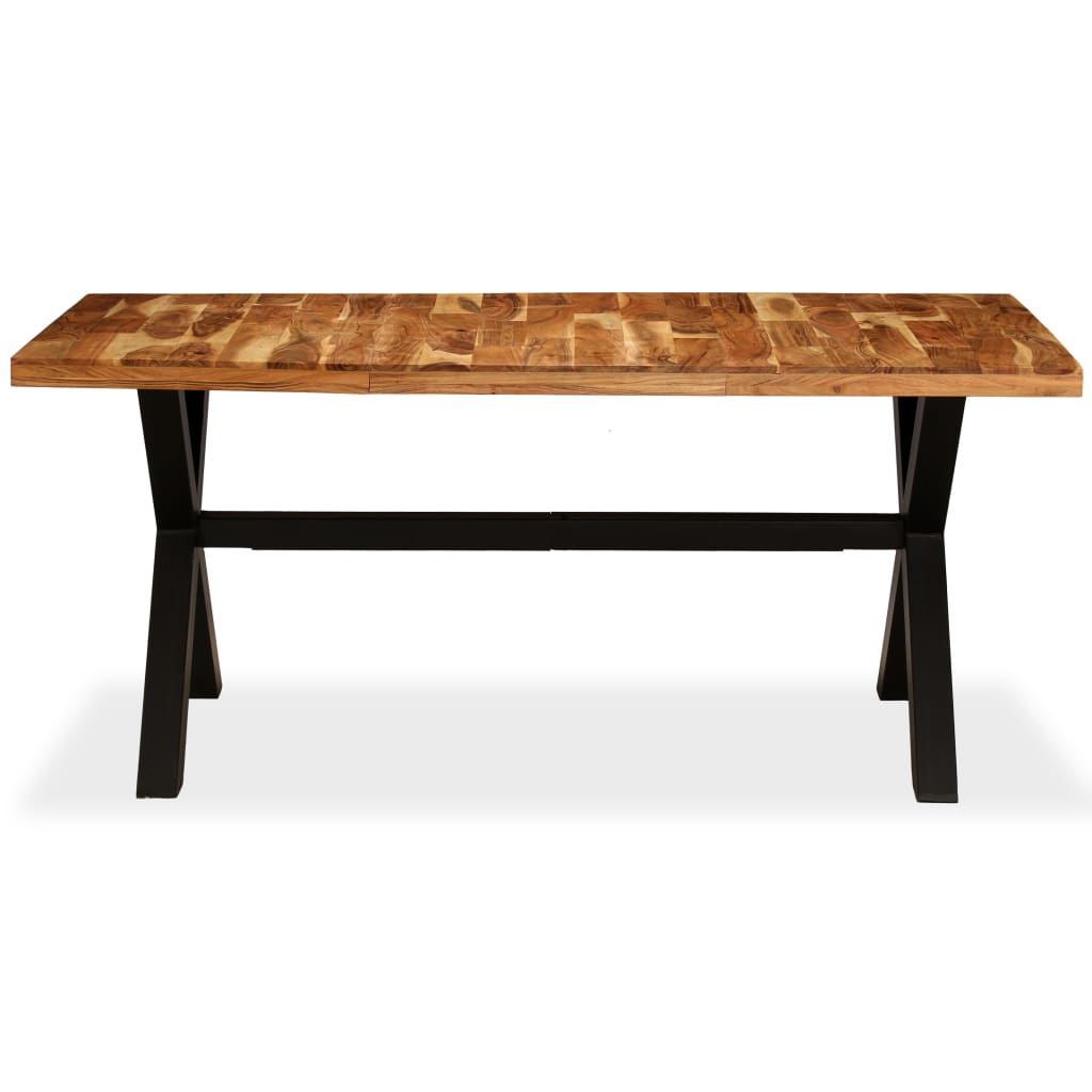 Esstisch Massivholz Akazie Und Mango 180X90X76 Cm