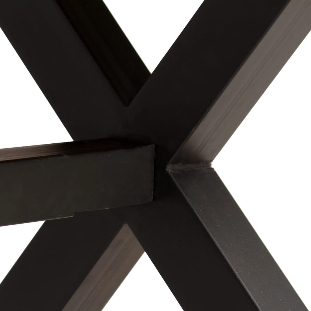 Esstisch Massivholz Akazie Und Mango 180X90X76 Cm