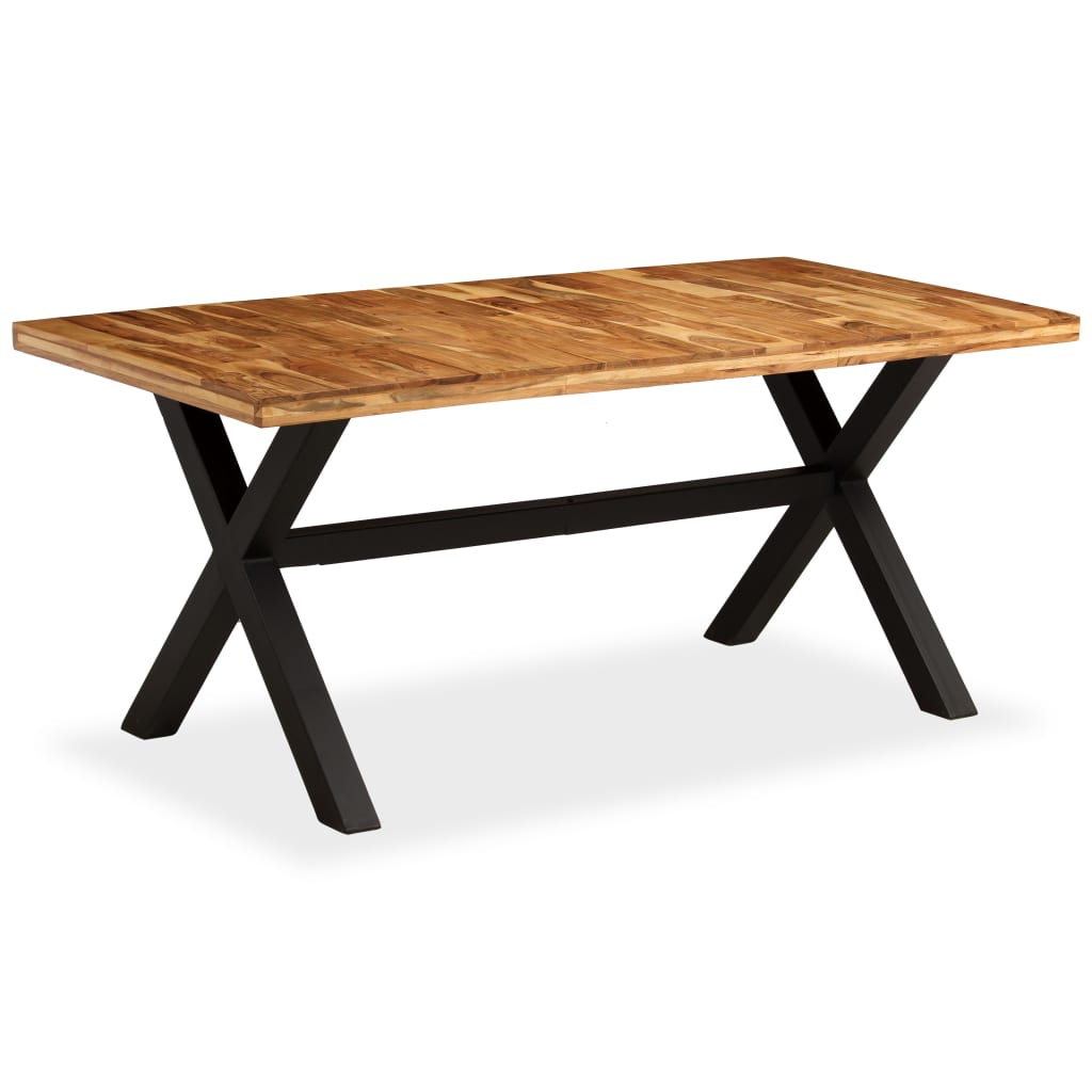 Esstisch Massivholz Akazie Und Mango 180X90X76 Cm
