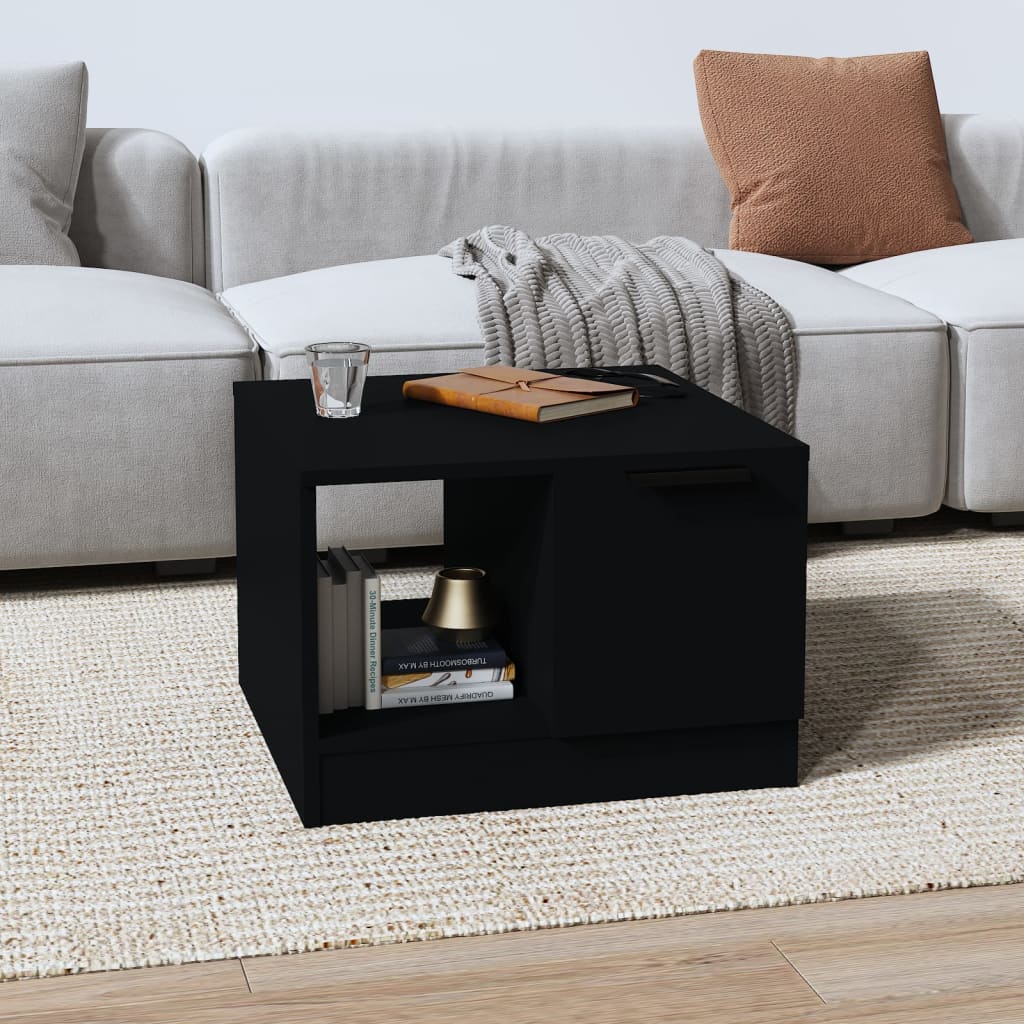 Couchtisch -Optik 50X50X36 Cm Holzwerkstoff
