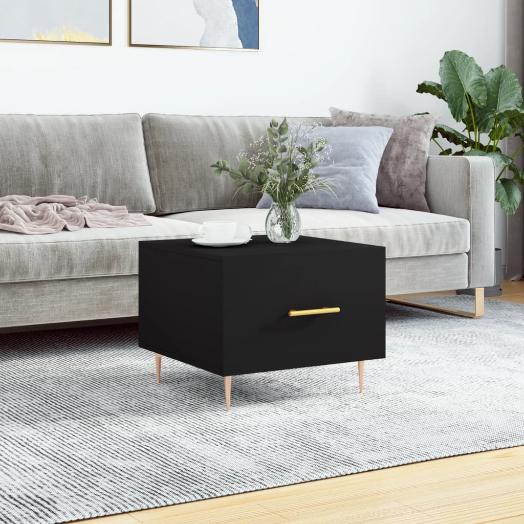 Couchtische 2 Stk. Braun Eichen-Optik 50X50X40 Cm Holzwerkstoff