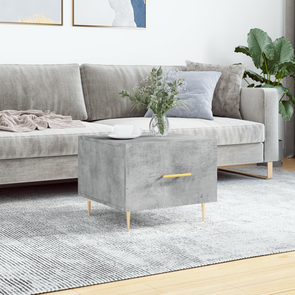 Couchtische 2 Stk. Braun Eichen-Optik 50X50X40 Cm Holzwerkstoff
