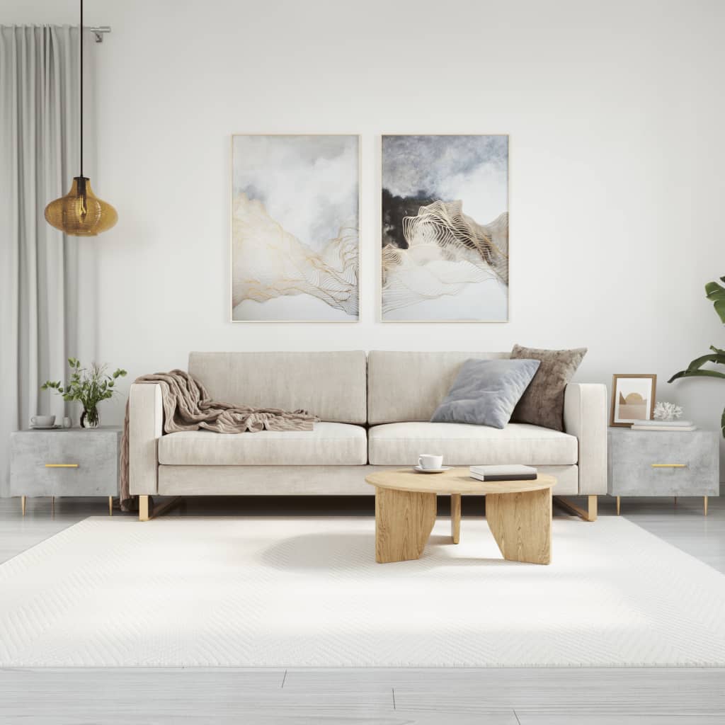 Couchtische 2 Stk. Braun Eichen-Optik 50X50X40 Cm Holzwerkstoff