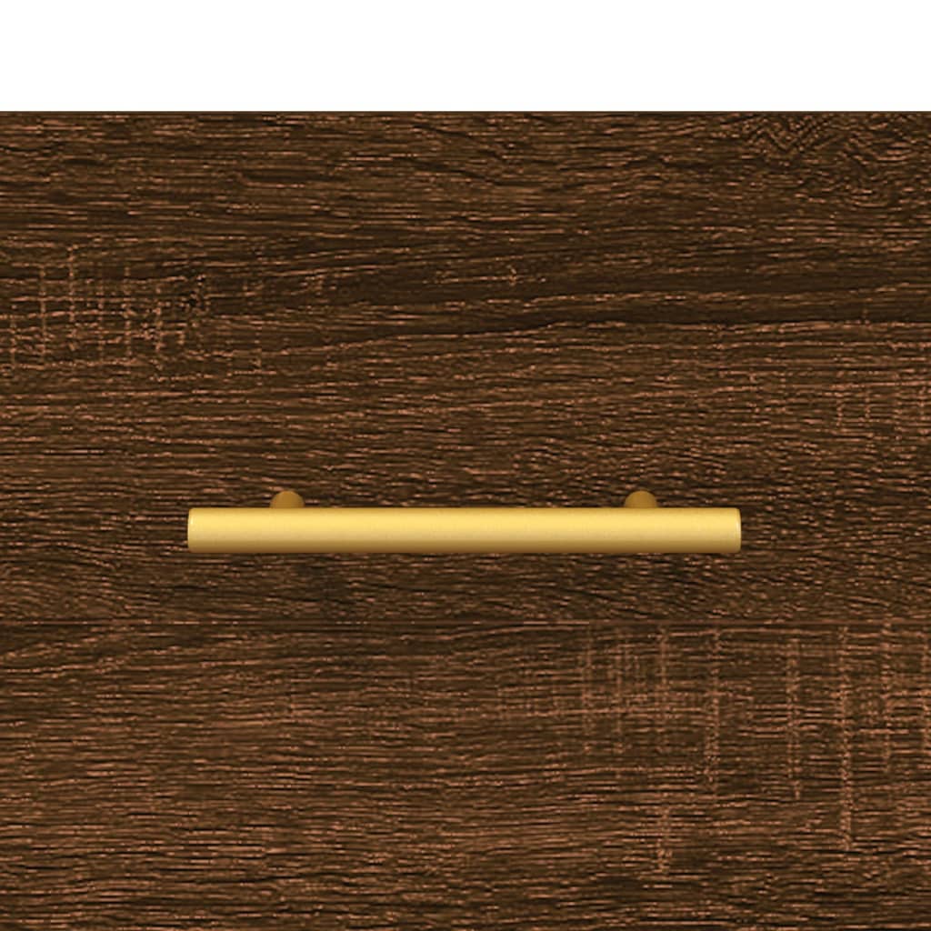 Couchtische 2 Stk. Braun Eichen-Optik 50X50X40 Cm Holzwerkstoff