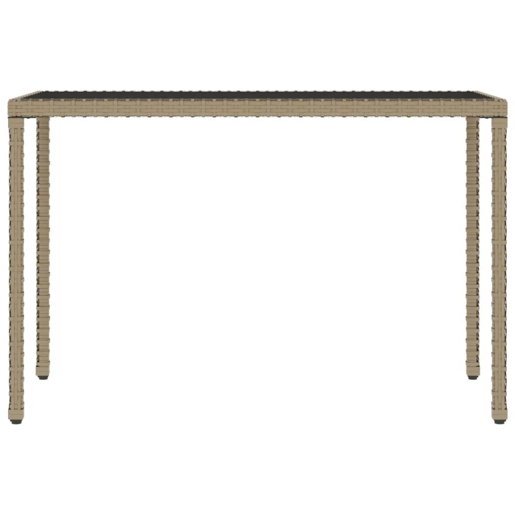 6-Tlg. Garten-Essgruppe Mit Kissen Poly Rattan