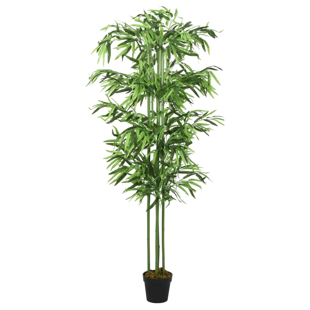 Bambusbaum Künstlich 576 Blätter 150 Cm Grün