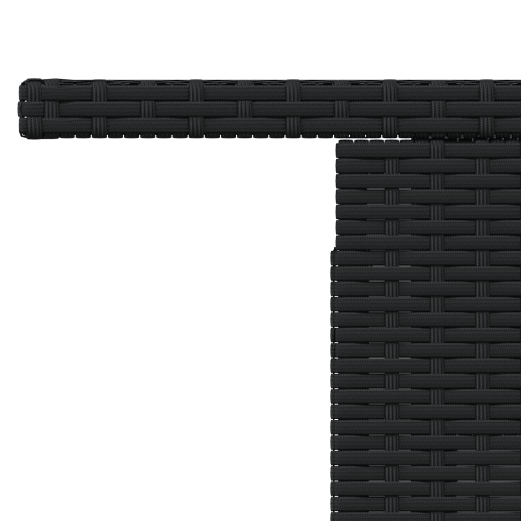 Gartentisch Mit Platte 100X55X73 Cm Poly Rattan