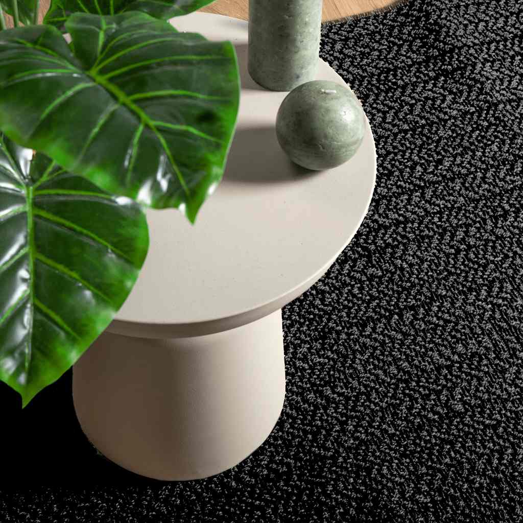 Teppich Zizur 100X200Cm Jute-Optik Indoor Und Outdoor Anthrazit