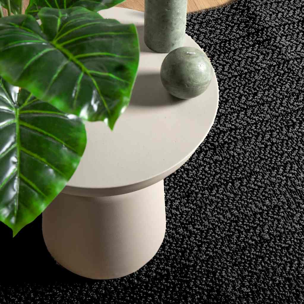 Teppich Zizur 100X200Cm Jute-Optik Indoor Und Outdoor Anthrazit