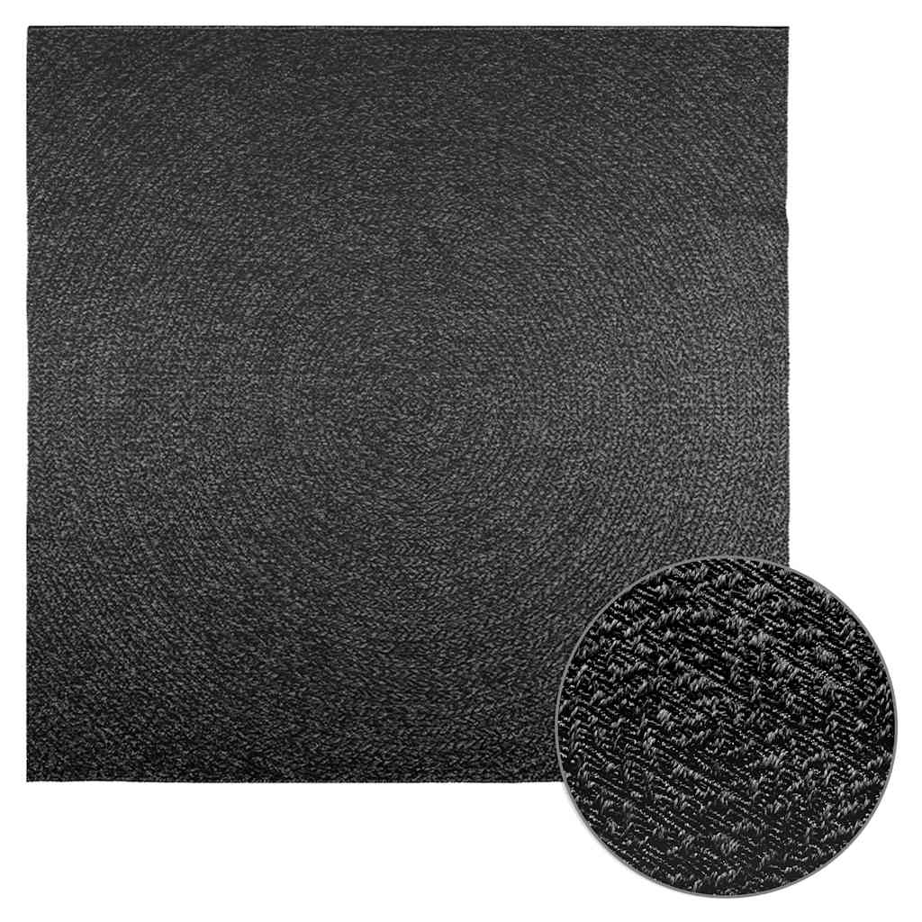Teppich Zizur 100X200Cm Jute-Optik Indoor Und Outdoor Anthrazit