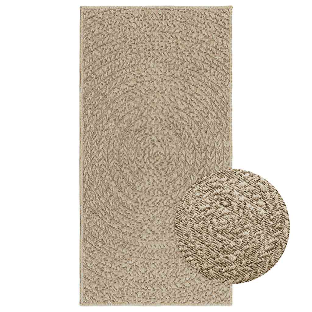 Teppich Zizur Jute-Optik Indoor Und Outdoor Beige