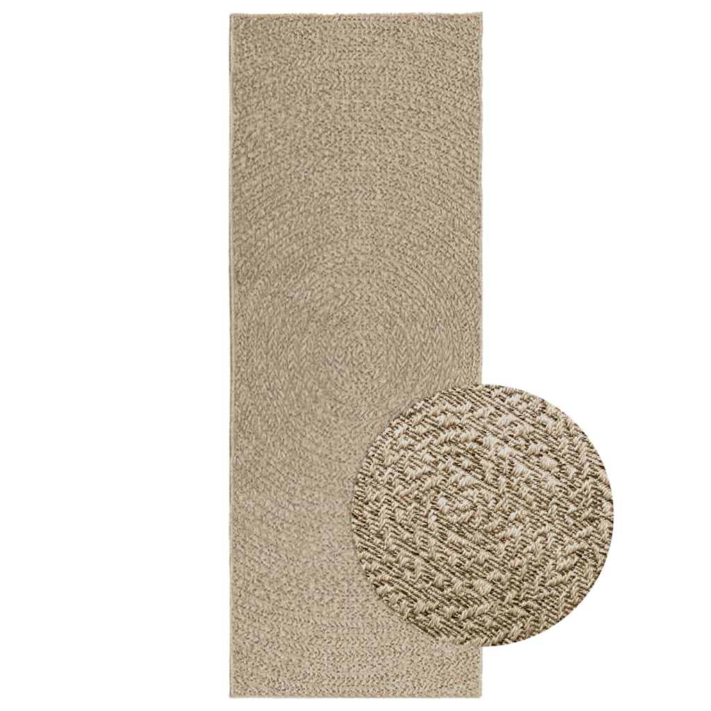 Teppich Zizur Jute-Optik Indoor Und Outdoor Beige