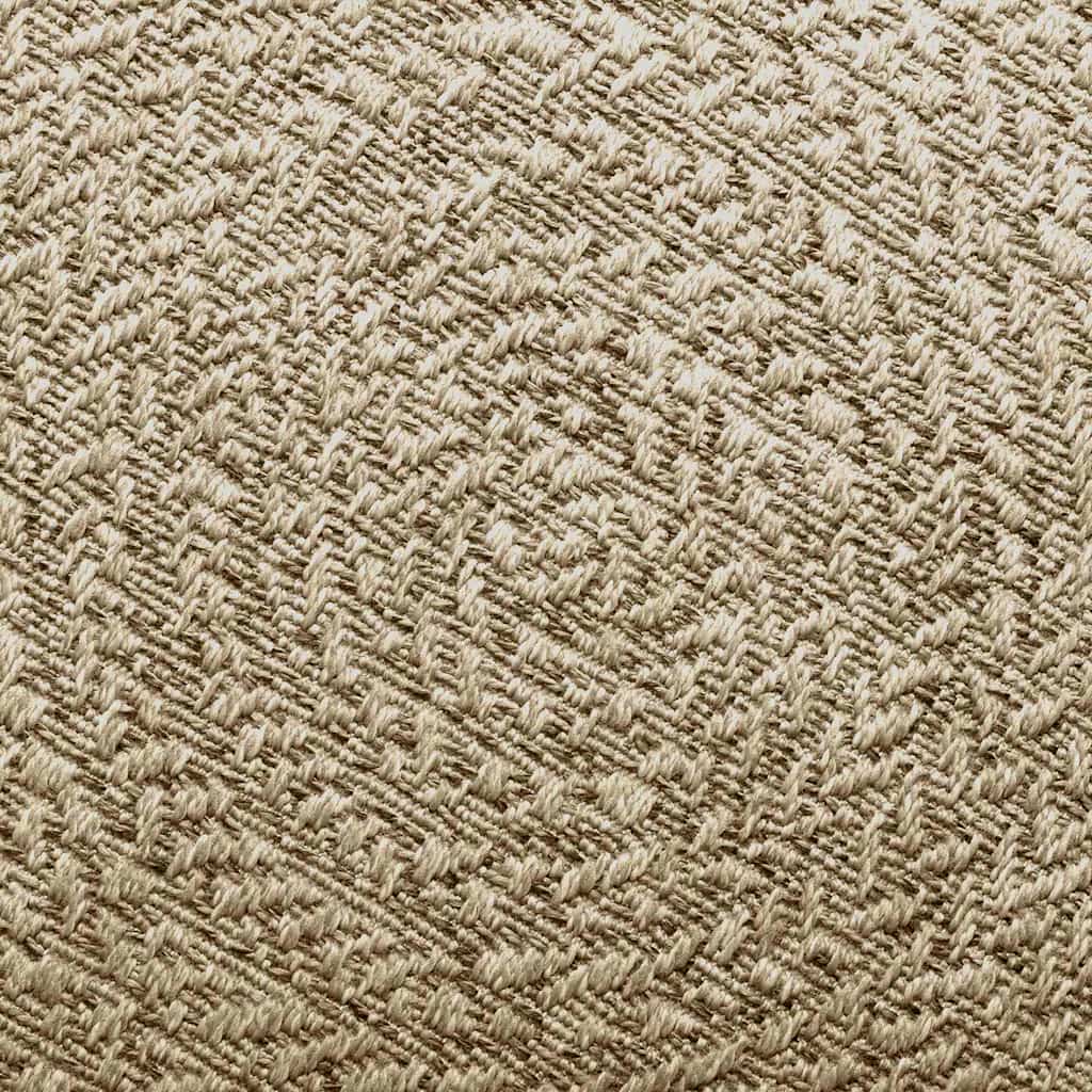 Teppich Zizur Jute-Optik Indoor Und Outdoor Beige