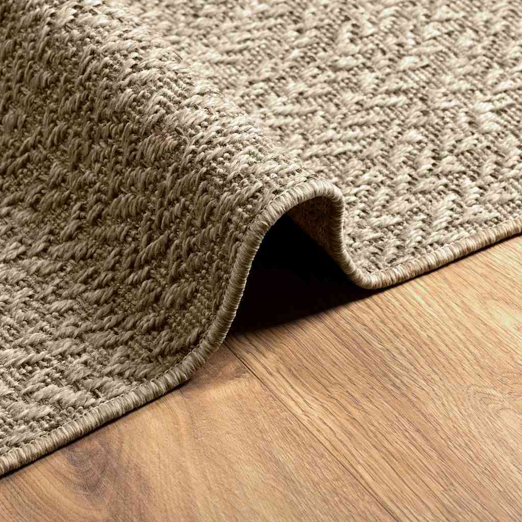 Teppich Zizur Jute-Optik Indoor Und Outdoor Beige