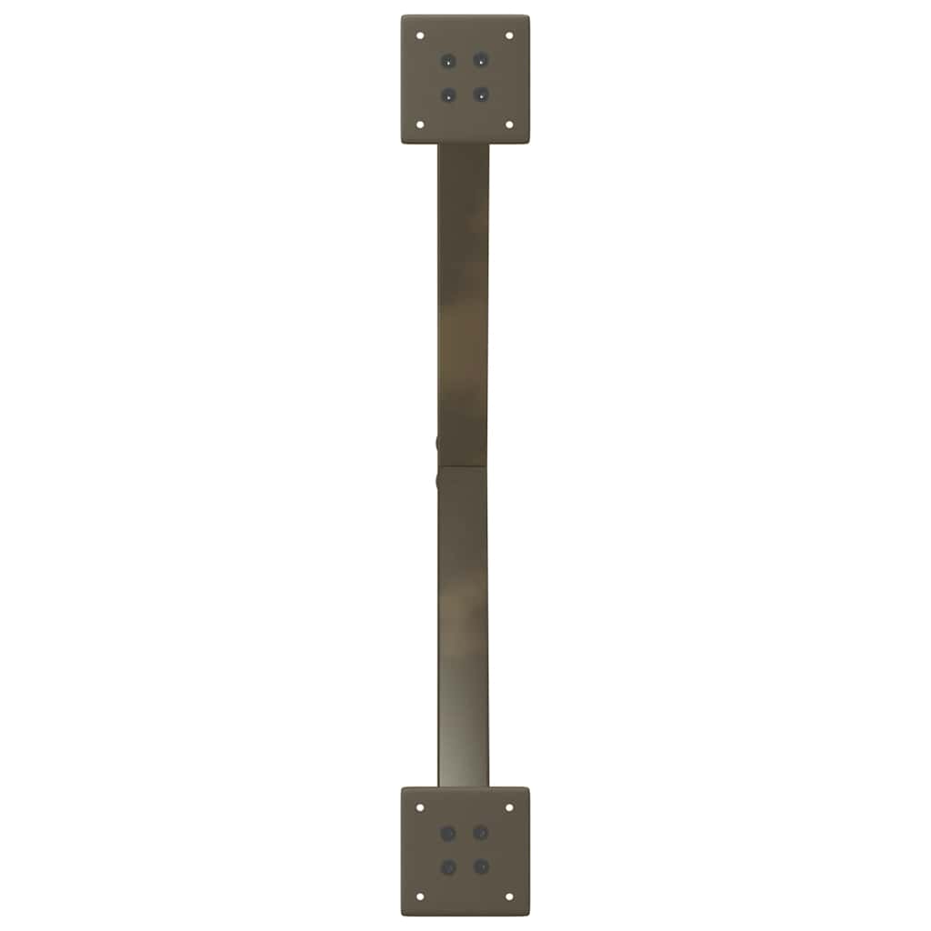 Esstisch Hellbraun 180X90X74 Cm Massivholz Eiche Rechteckig Natural Steel