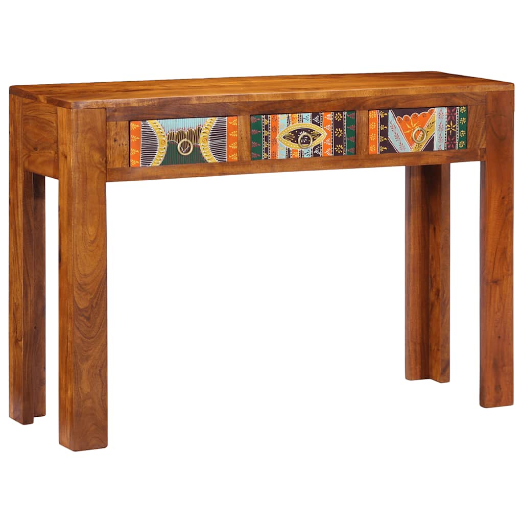 Konsolentisch 110X35X75 Cm Massivholz Akazie