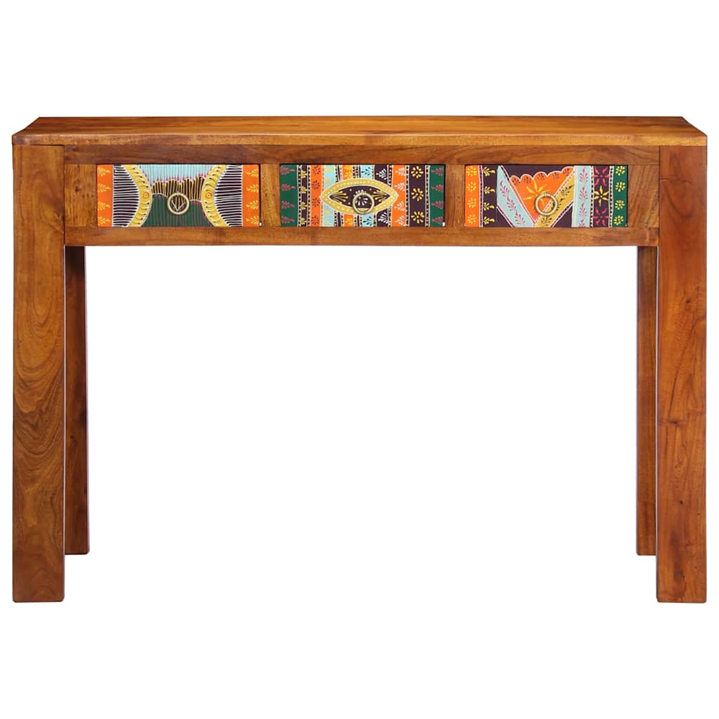 Konsolentisch 110X35X75 Cm Massivholz Akazie