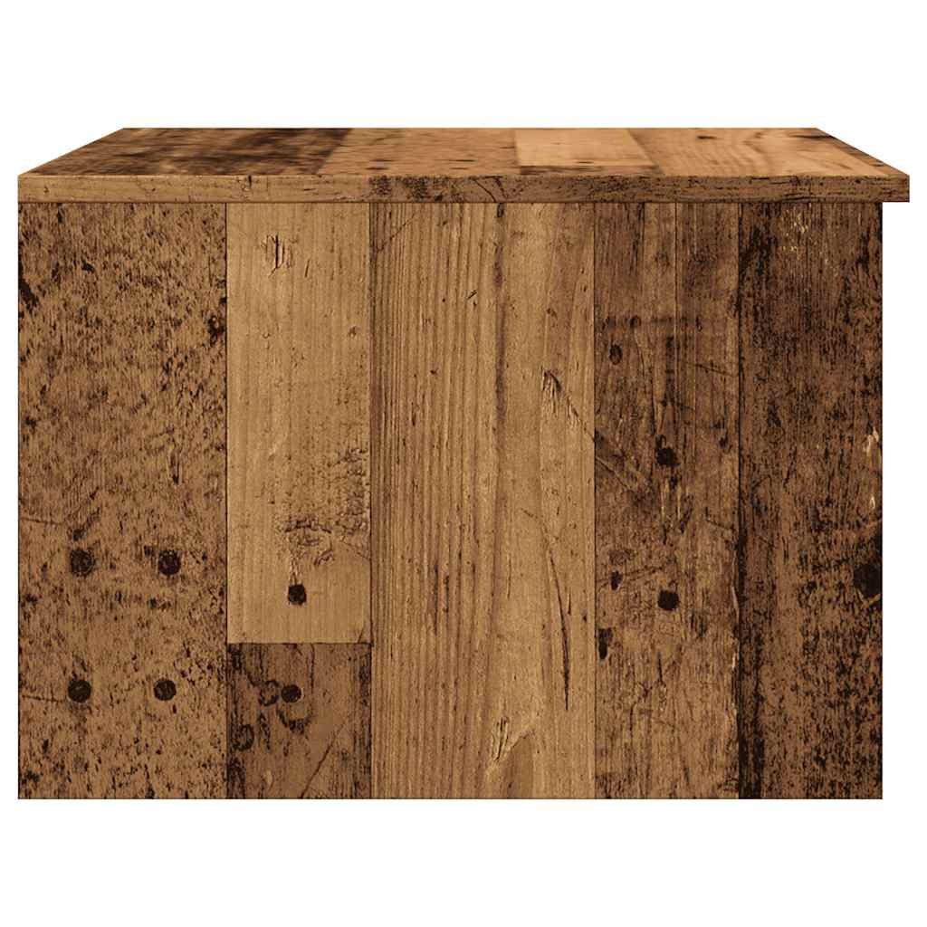 Couchtisch -Optik 50X50X36 Cm Holzwerkstoff