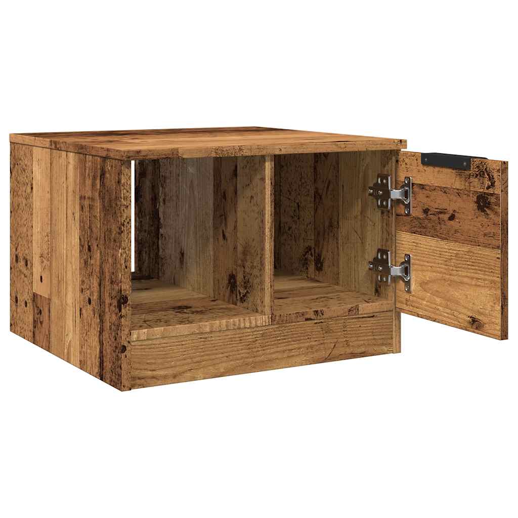 Couchtisch -Optik 50X50X36 Cm Holzwerkstoff