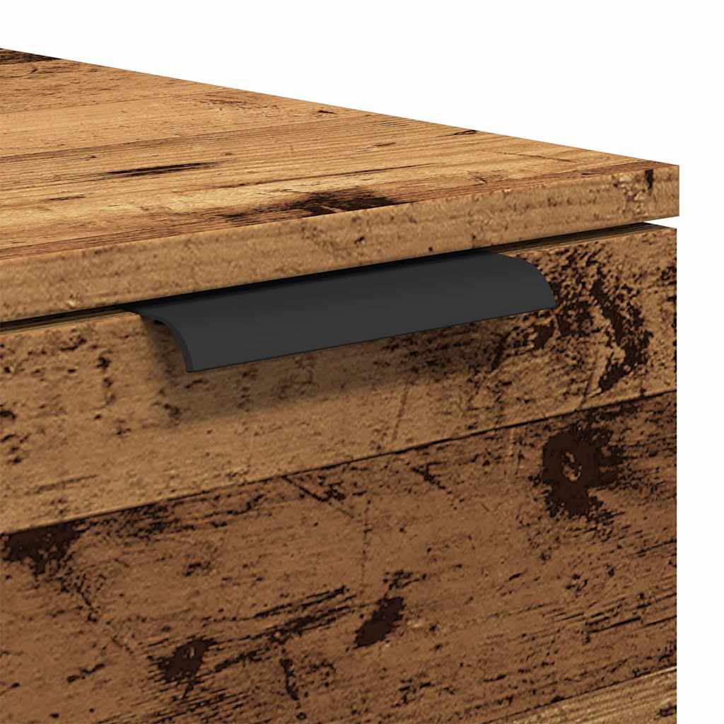 Couchtisch -Optik 50X50X36 Cm Holzwerkstoff