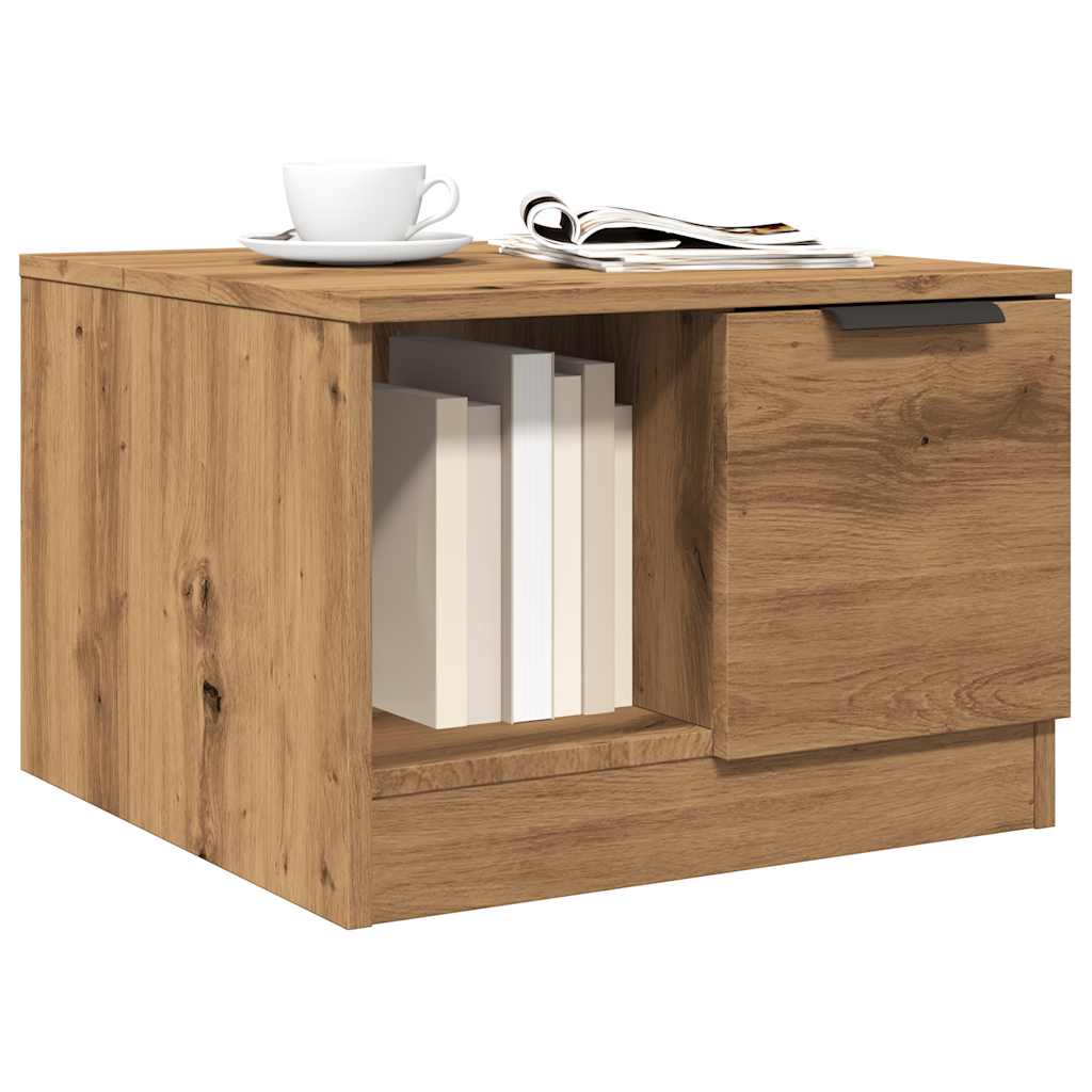 Couchtisch -Optik 50X50X36 Cm Holzwerkstoff