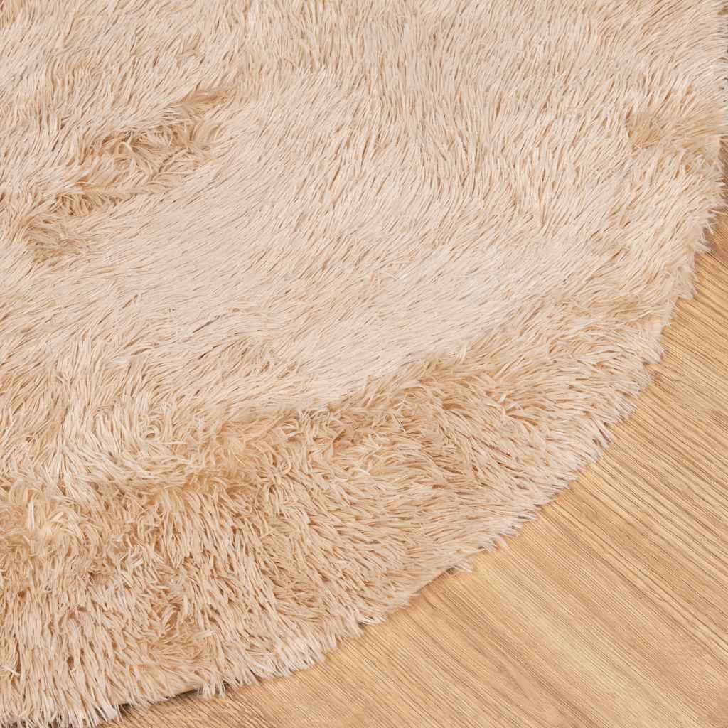 Teppich Shaggy Hochflor Navarra Polyester Beige