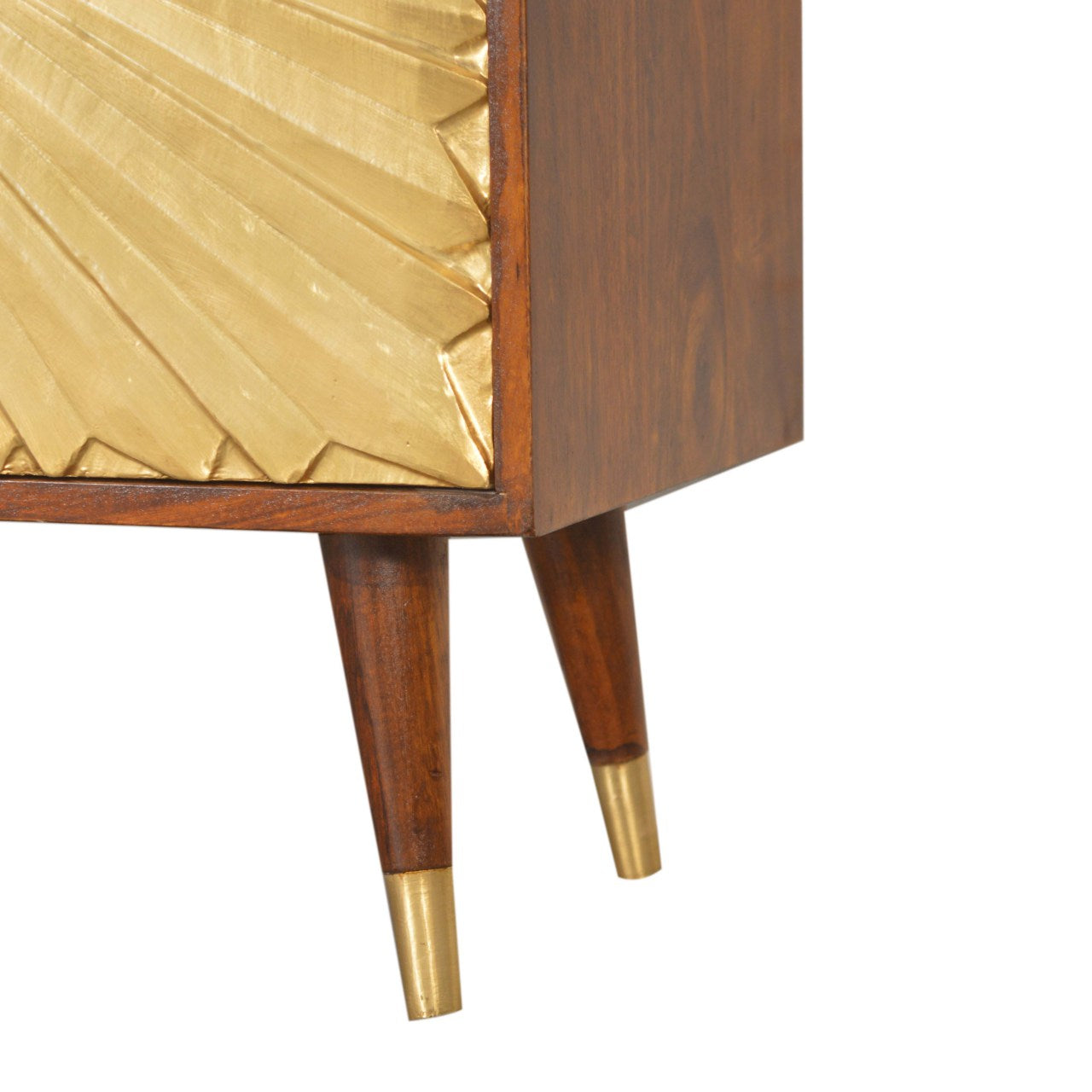 Marrakesch Schrank, gold - Mangoholz