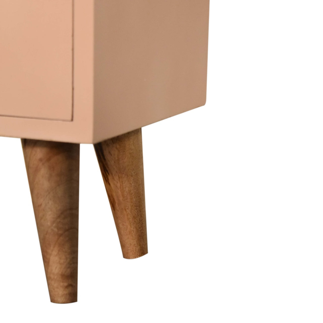Roses bedside cabinet - mango wood