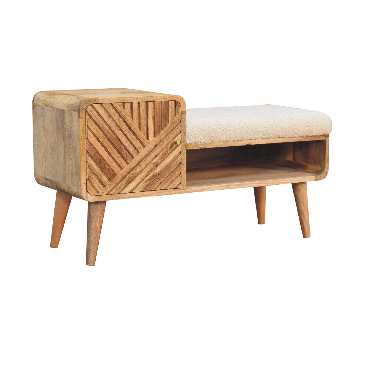 Inca bench with cupboard