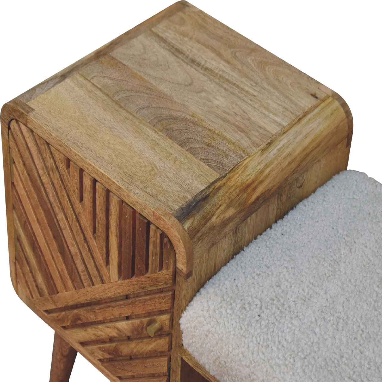 Inca bench with cupboard