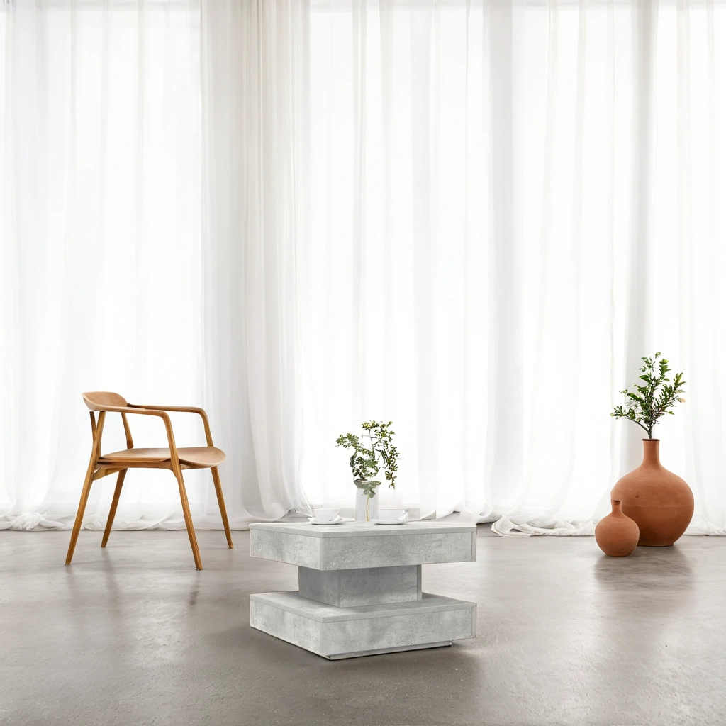 Oberia Couchtisch - 360-Grad Drehbar