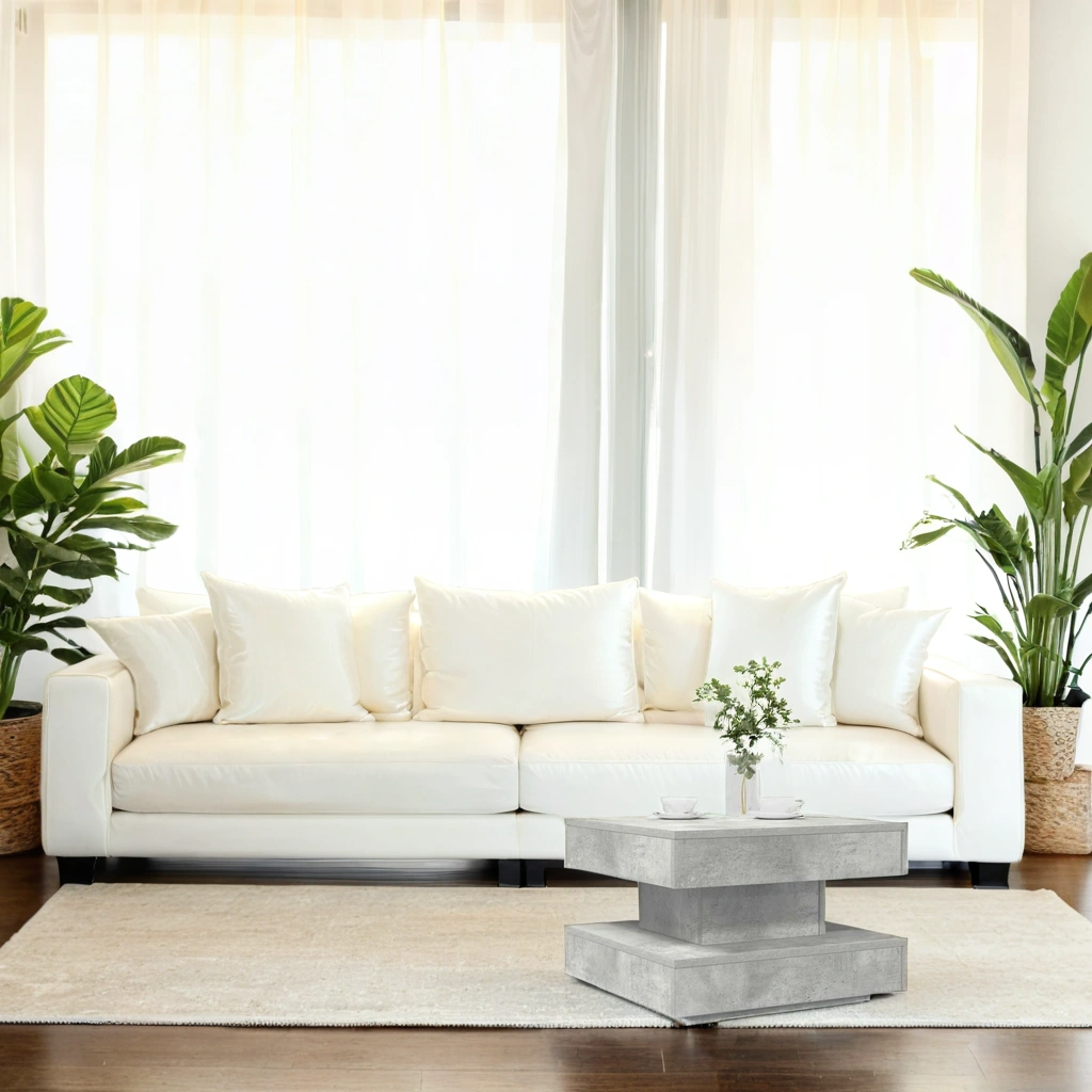 Oberia Couchtisch - 360-Grad Drehbar