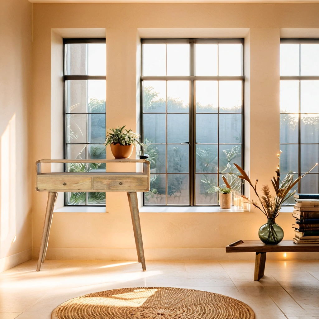 Mijas console table - mango wood