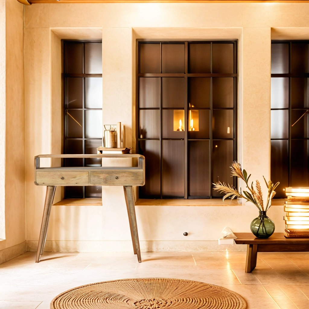Mijas console table - mango wood