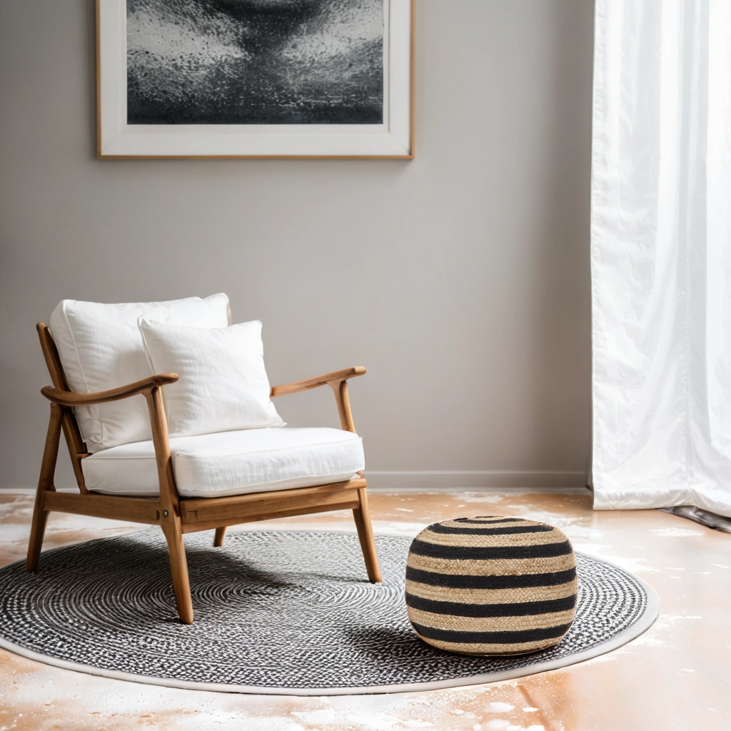 Belang Sitzpuff - Jute