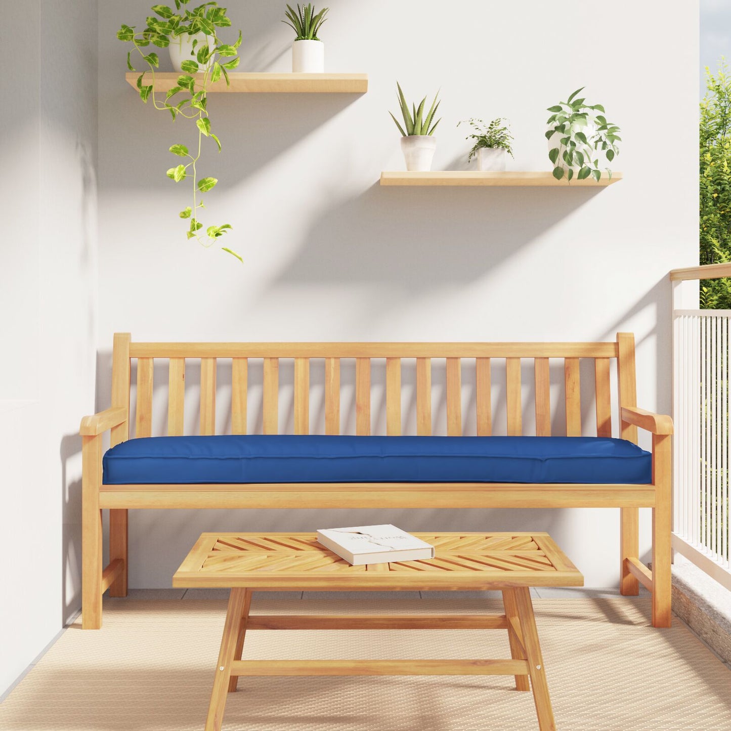 Outdoor Kissen Polyester Lounge-Kissen Rechteckig
