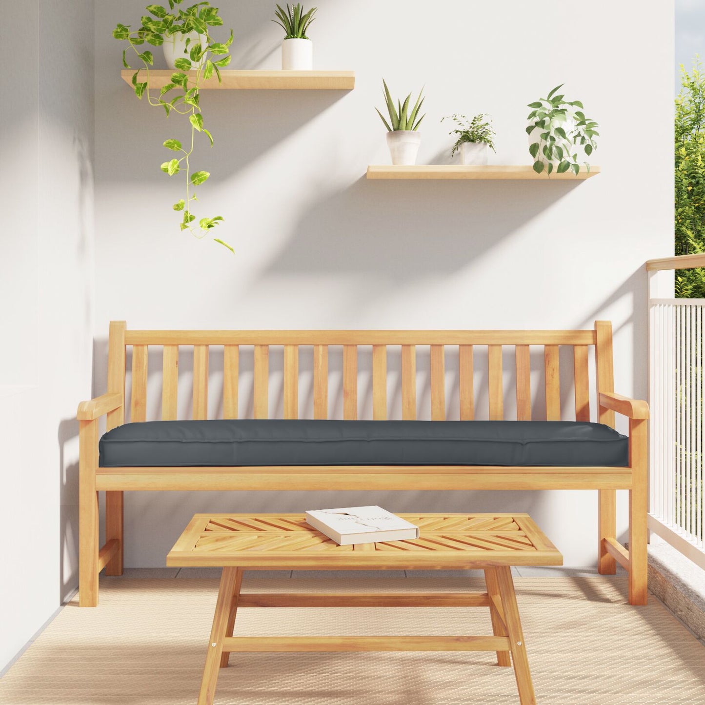 Outdoor Kissen Polyester Lounge-Kissen Rechteckig