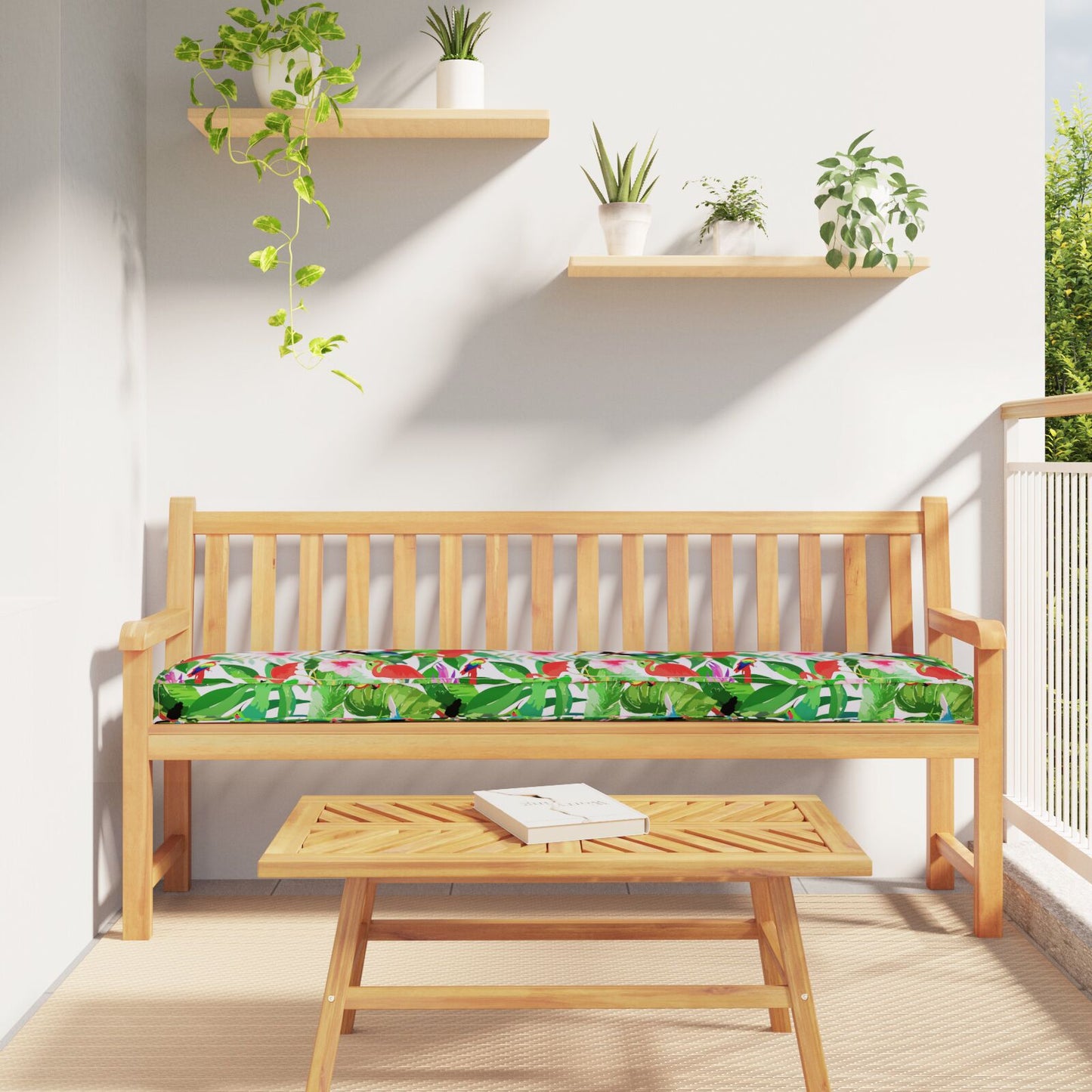 Outdoor Kissen Polyester Lounge-Kissen Rechteckig