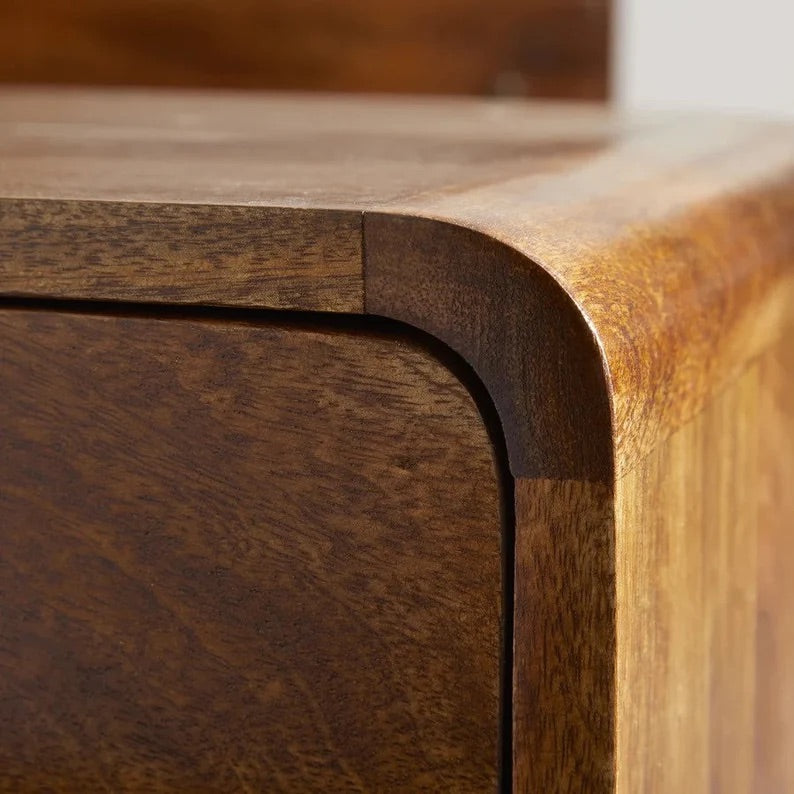 Ubud bedside table made of mango wood