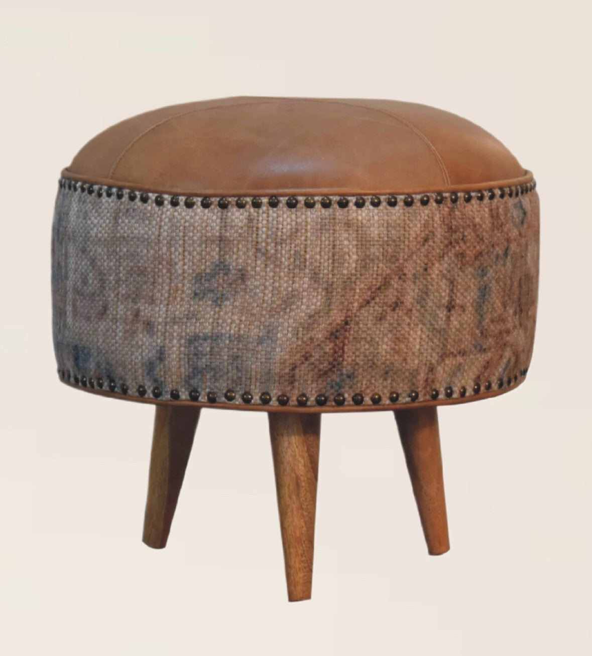 Rabat Footstool round