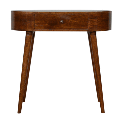 Sanur console table - chestnut wood