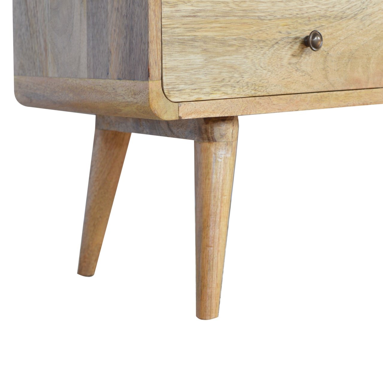 Zaragoza media unit - mango wood/oak