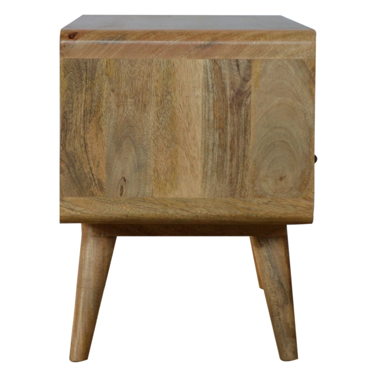 Zaragoza media unit - mango wood/oak