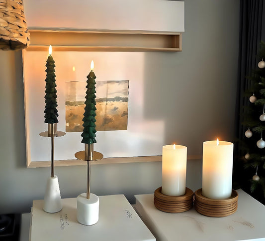 Christmas LED Echtwachskerzen - Limited Edition