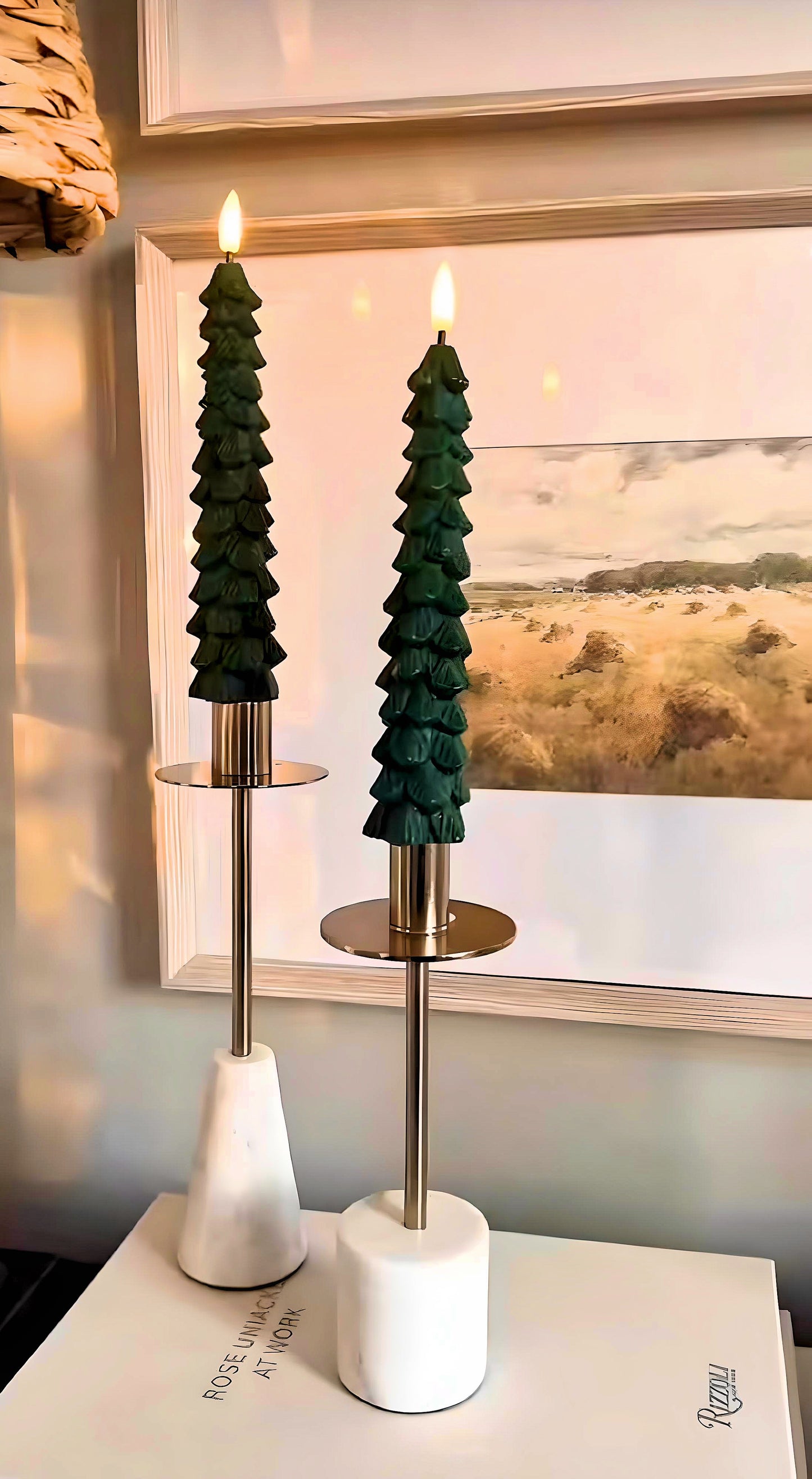 Christmas LED Echtwachskerzen - Limited Edition