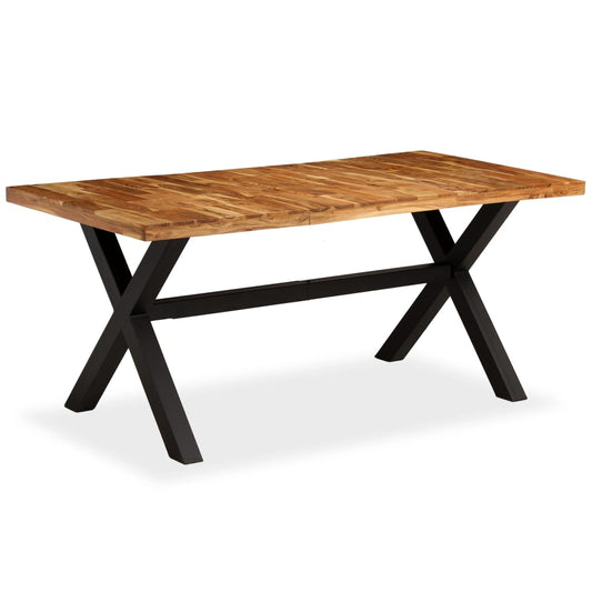 Esstisch Massivholz Akazie Und Mango 180X90X76 Cm