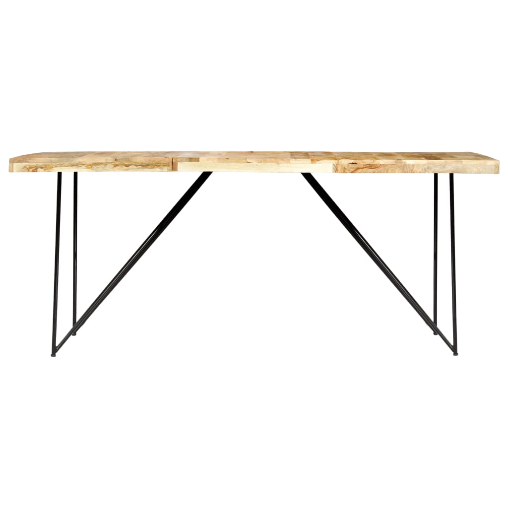 Esstisch 180×90×76 Cm Mango Massivholz