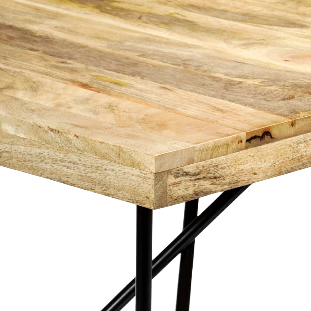 Esstisch 180×90×76 Cm Mango Massivholz