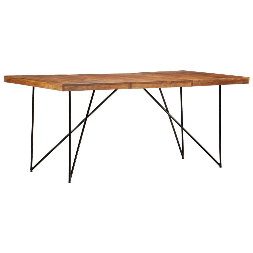 Esstisch 180×90×76 Cm Mango Massivholz