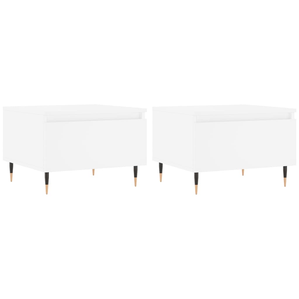 Couchtische 2 Stk. 50X46X35 Cm Holzwerkstoff